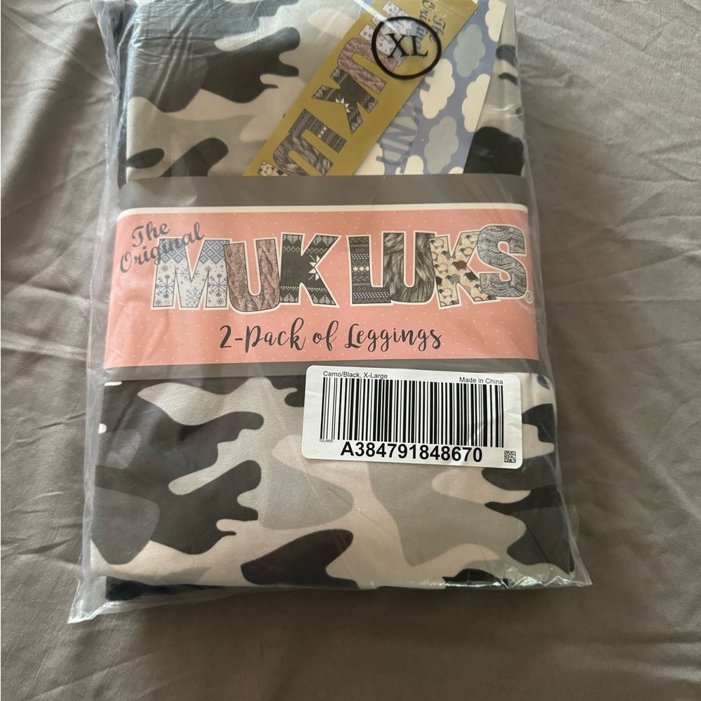 Muk Luks leggings 2 pack